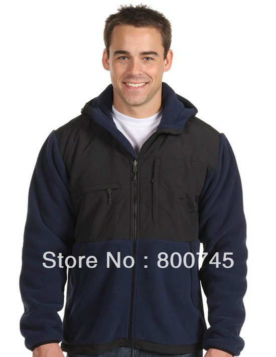 men hooded blazer