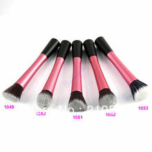 Free shopping Professional Powder Blush Brush Cosmetic Stipple Foundation Brush Makeup Tool