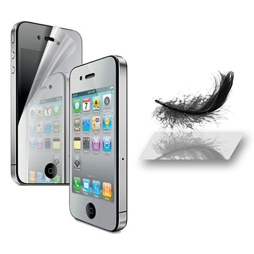 Mirror Reflect Anti-Scratch Screen Protector Film Shield For Apple iPhone 4/4s(China (Mainland))