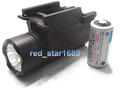 Tactical Led Cree Flashlight/torch Glock 17 19 20 21 22 23 Weaver/Picatinny rail 210 lumen outdoor  free shipping