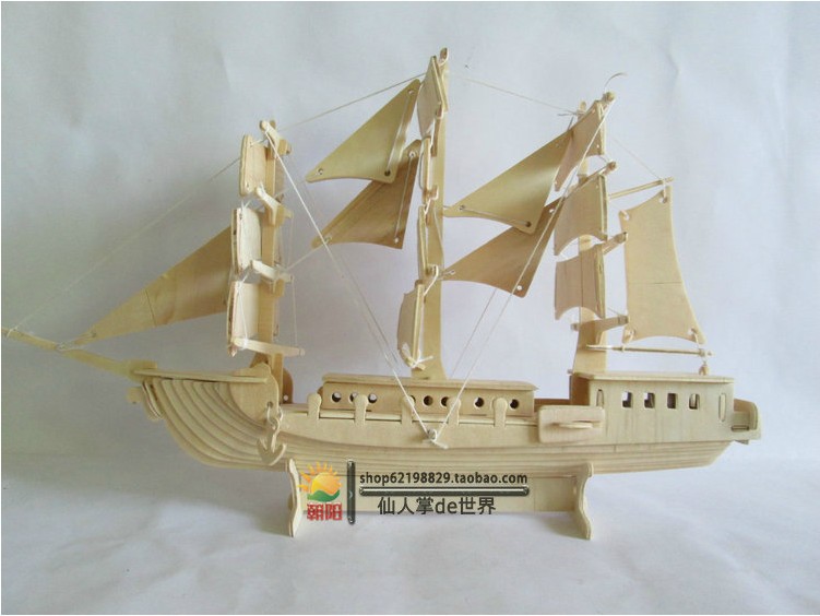 Sailing Ships Wooden Model Kits