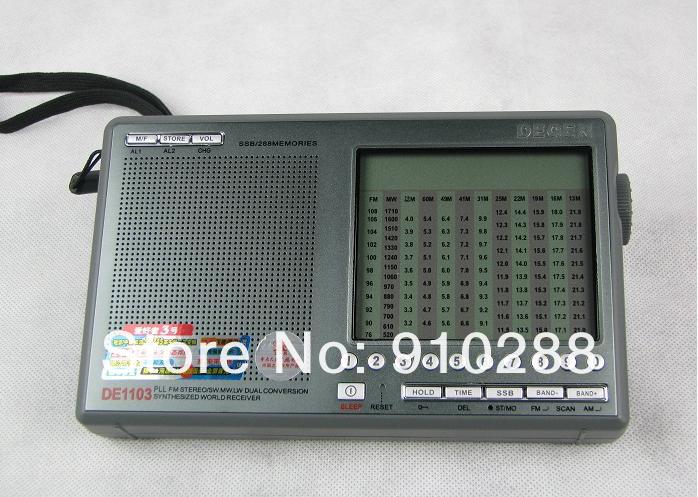 Купить 20 штук только $1390 * Деген de1103 pll цифровой am lm sw ssb ...