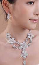 Bride chain sets the bride necklace 2 piece set marriage accessories xl010