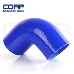 SILICONE HOSES 90 Degree Standard Elbow Hose 76mm 3" S3 S4 S5 Q5 90 Blue(China (Mainland))