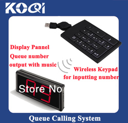 Queue calling system for kitchen to call waiter waitress for food service and pick up ,Freeshipping by EMS/DHL(China (Mainland))