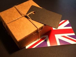 Free Shipping,6.5x6.5x2.5cm,Gift paper,small Kraft paper,Jewelry paper boxes with hemp rope and tag,Wholesale,100pcs/lot(China (Mainland))