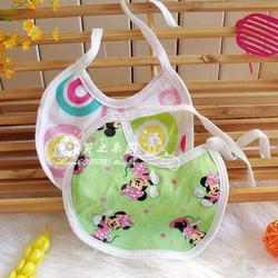 freeship baby bib bibs double faced 100% cotton ultra soft infant protective bibs waterproof wholesaler US$10.41-US$9.89/a lot(China (Mainland))