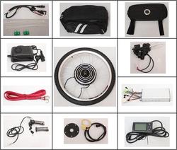Free shipping new in 2013 48V 750W DIY Rear wheel motor bicycle electric car kit with liquid crystal display(China (Mainland))