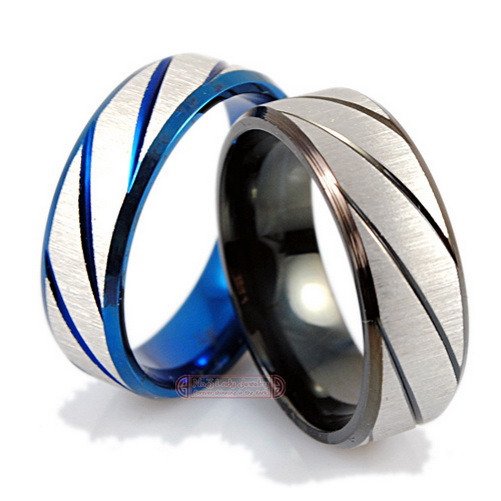... his-and-hers-promise-ring-sets-Women-Men-Stainless-Steel-Rings