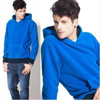 Fre shipping, Winter thickening pullover with a hood ,casual sweatshirt male