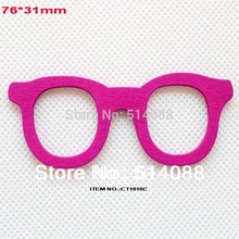 wholesale(Mixed items, Min USD10) new glasses cartoon  wood crafts for DIY -CT1016C