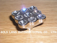 L38xW38mm Free shipping K9 crystal glass chrome furniture kitchen drawer cabinet knobs