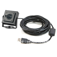 MINI pinhole lens CCTV USB camera for ATM machine allows remote surveillance human face detection