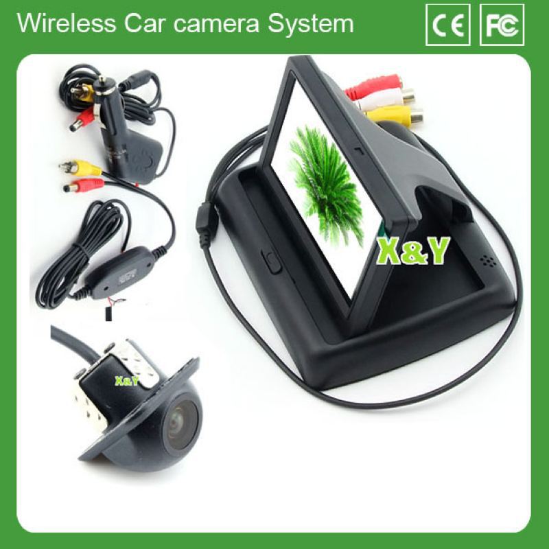 Pyle PLCM 4370WIR Wireless Rearview Backup Camera and Mirror