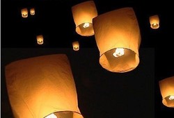15 PCS Sky Whishing Lantern Sky Fire Lamp Fly Lights For Birthday Wedding Party Halloween Valentie's Day(China (Mainland))