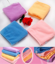 Microfiber Magic Hair Dry Drying Turban Wrap Towel/Hat/Cap Quick Dry Dryer Bath[99710](China (Mainland))