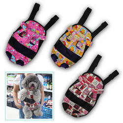 New Travel Cat Pet Puppy Dog Nylon Net Front Carrier Backpack Bag Case Size S M L Free Shipping(China (Mainland))