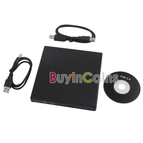 Portable USB External Slim Optical Driver CD DVD RW Burner for Dell ...