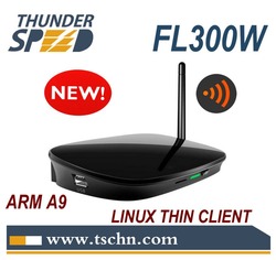 Linux Embedded Thin Client Network Terminal Mini Computer with Dual Core 1Ghz A9 CPU 512MB DDR RDP 7.0 Protocol(China (Mainland))