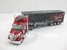 New Larger US Truck Super Racing 12 Wheel Front Rear Light Trailer Container simulation sound Truck