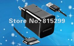 high quality USB cable+US Charger tablets travel charger For Samsung Galaxy Tab free shipping DHL(China (Mainland))