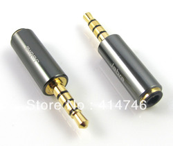 2 pcs/lot 3.5mm Male Port to 3.5mm Female Plug Earphone Jack Audio Adapter(China (Mainland))