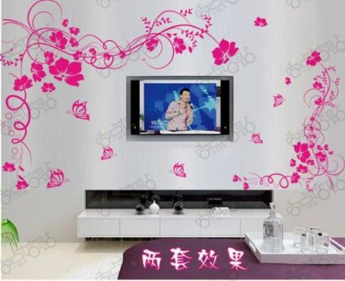 Decals DIY  Sticker Dining TV House Room 3D Wall decor butterfly Decor Quote Decoration diy room