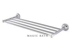 Village collection Solid brass towel rack Length 660MM -Chrome Bathroom accessories/Bath & Kitchen store Free shipping(China (Mainland))