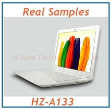 Free shpping Ultra thin 13 3 inch laptop with Intel Atom D2500 dual core 1 86Ghz