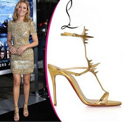 Celebrities-same-studs-and-spikes-dress-party-shoes-red-bottoms-women ...