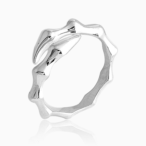 Fashion-Retro-Tail-Ring-Index-Finger-Ring-925-Sterling-Silver-Ring ...