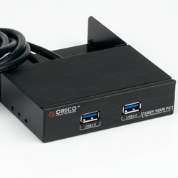 fp3520p-u3 built-in usb3.0 hub computer case floppy drive expansion card adapter(China (Mainland))