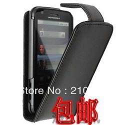 For Motorola ATRIX 4G MB860 ME860 Genuine Leather Case Cover Pouch + Retail Package Free Shipping(China (Mainland))