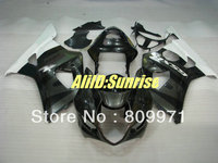 S385 BEST CHOICE Gloss black white full Fairing for SUZUKI GSXR1000 2003 2004 GSX-R1000 03 04 GSXR1000 K3 03 04 2003 2003