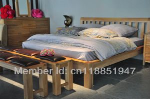 Solid  Bedroom Furniture on Solid Wood Bed  Oak Furniture  Home Furniture From Reliable Furniture