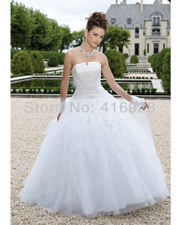 Fashion Beading White Quinceanera Dresses Free Shipping