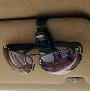 Alta qualidade de forma inteligente carro veículo óculos de sol viseira clip caso de titular de óculos óculos de sol