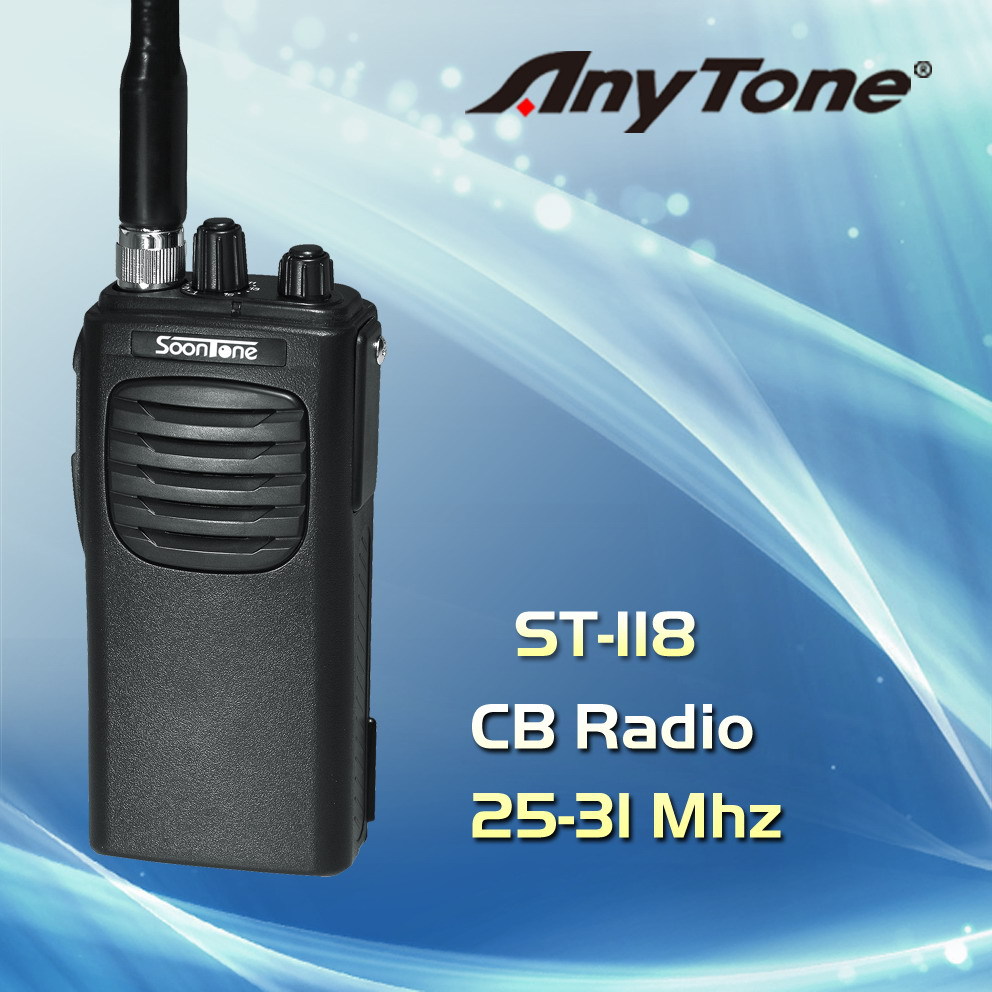 Купить AnyTone st118 портативных cb Радио + ПК calble в интернет