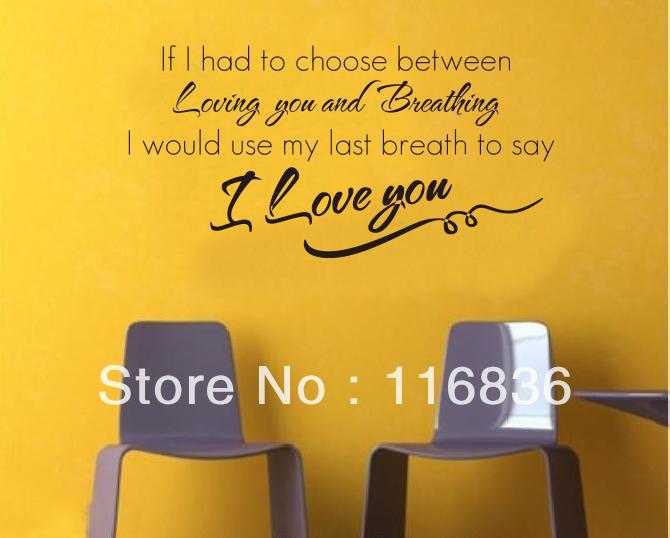 Free Shipping:Promotion 1set=9.9$ only unique quotes I LOVE YOU poem ...