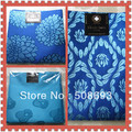T-blue  color headtie african regular headties, High quality and lower price,hot headtie!5 pcs in a pack.