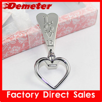 ZK Wine Accessories gift box package heart-shaped opener stainless steel material wedding favor gift free shipping