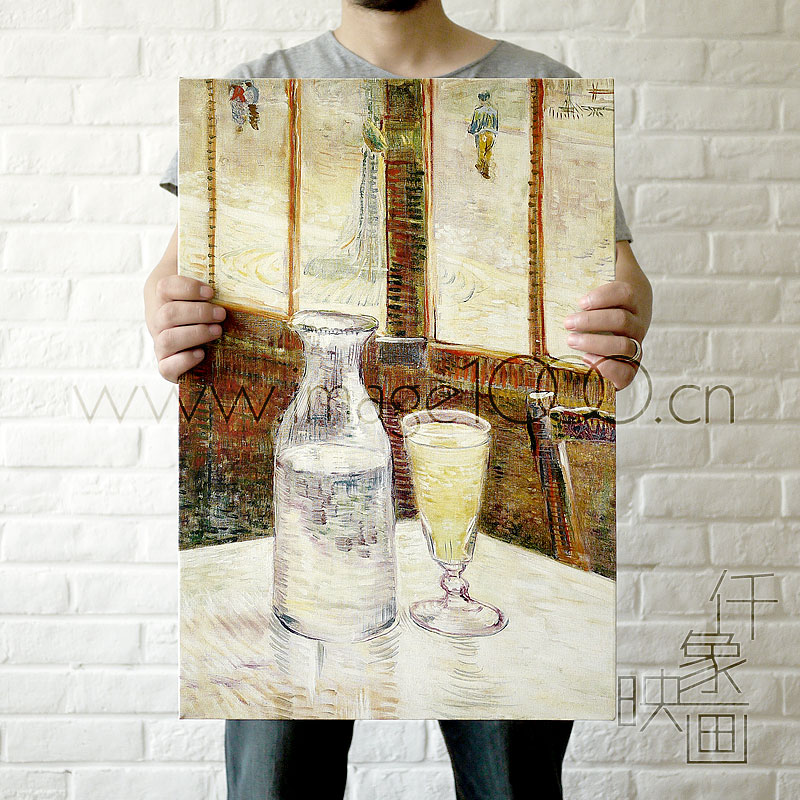Absinthe wine elephant oil painting mural canvas picture frame decorative ,nics/good gifts/presents,free shipping 1pcs/lot(China (Mainland))