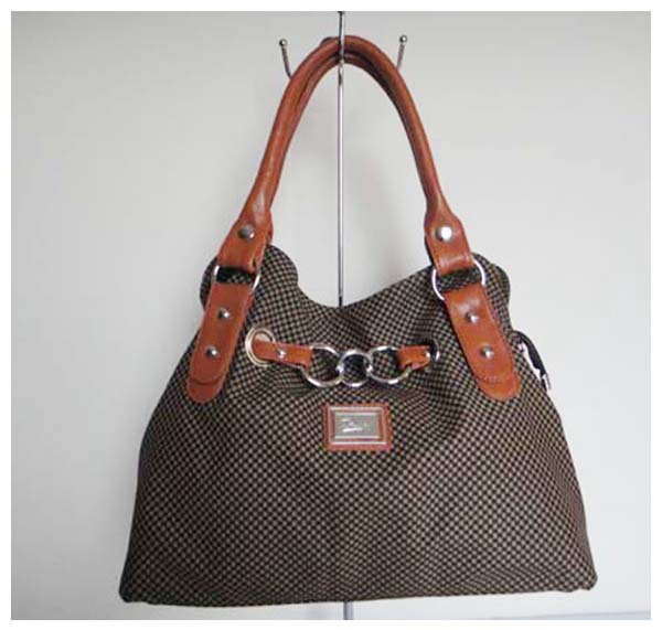 Fashion ladies'handbag,designer bag,Material:PU Size:42 x 30cm,4 different colors,(brown)Two function,Free shipping(China (Mainland))