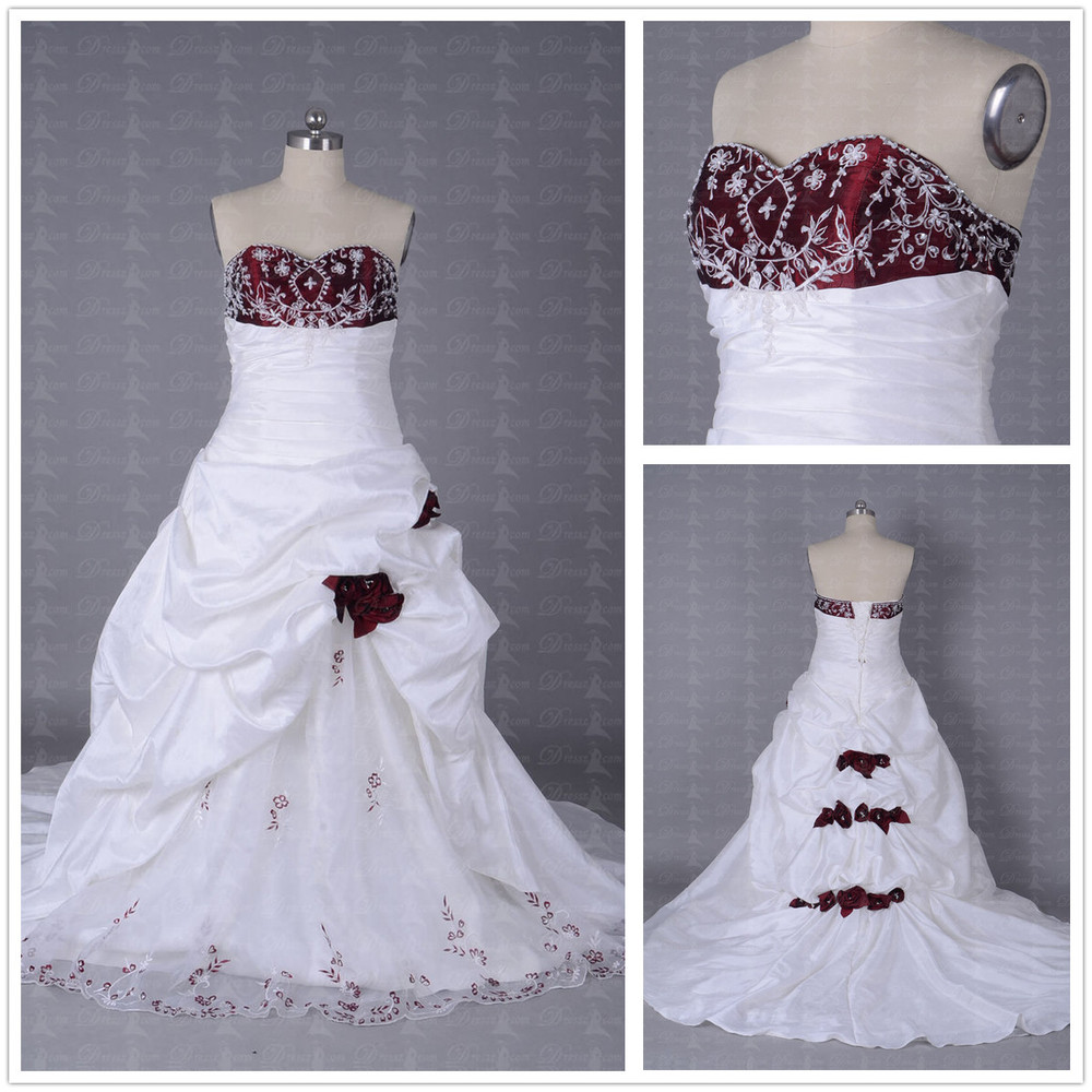 Red With Ivory Wedding Dress Fashion Dresses Red With Ivory Wedding Dress