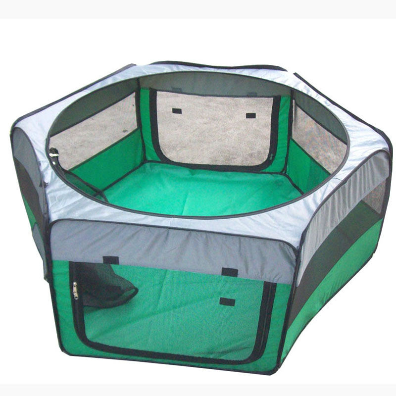 2013 New, hot sale S size green dog cage(China (Mainland))