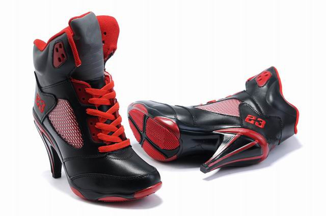 wholesale cheap ladies dunks high heels sport j5 high heel boots free shipping(China (Mainland))