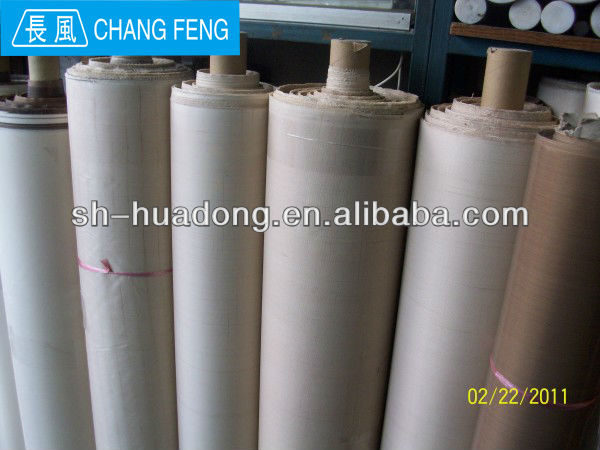 PTFE fabric /Teflon/ PTFE coated fiberglass adhesive fabric/ Non-stick oven liner(China (Mainland))