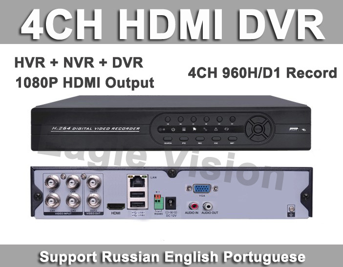 Recorder Full D1 Recording Playback Network Standalone DVR Recorder ...