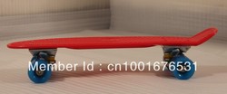 Free shipping Blank Vinyl Cruiser Plastic 22" Penny / Stereo Size Retro Skateboard mini Penny skateboards(China (Mainland))