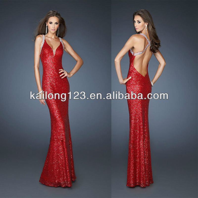 Long Red Fitted Dress . Top prom gowns and long sleeve. Up to 90 ...